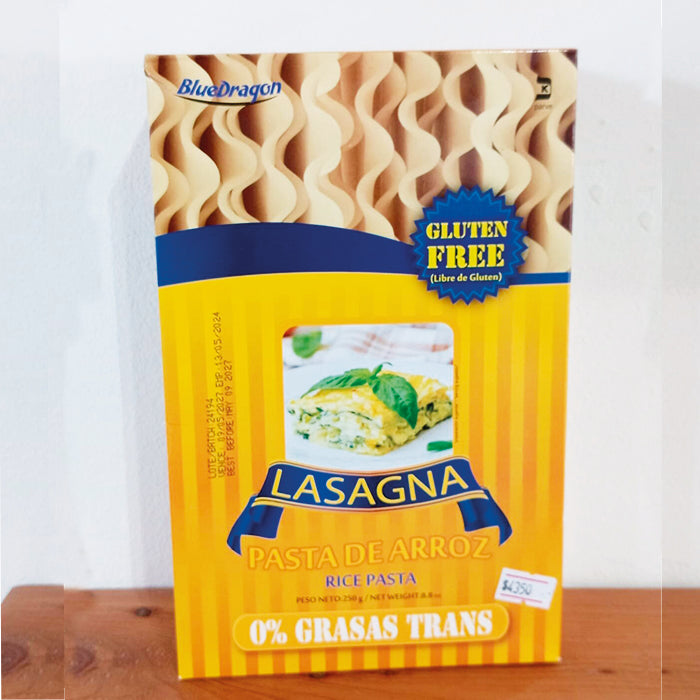 Lasagña sin gluten