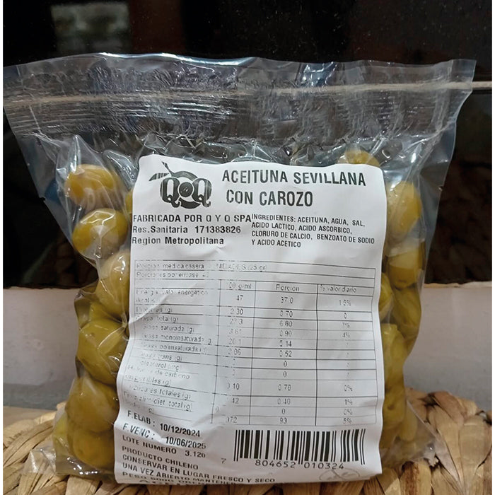 Aceitunas sevillana con carozo