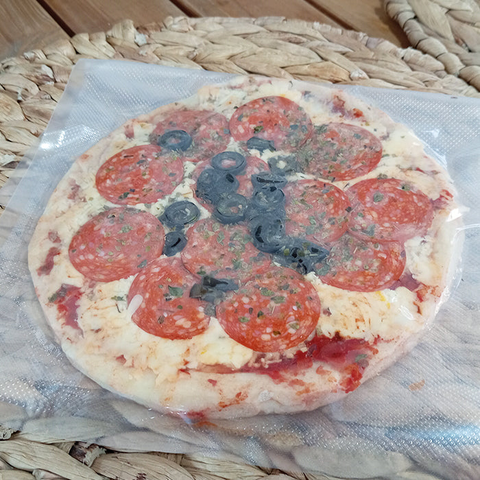 Pizza pepperoni 20 cm libre de gluten y lactosa