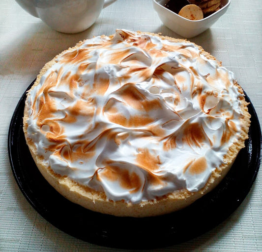 Pie de limón libre de gluten