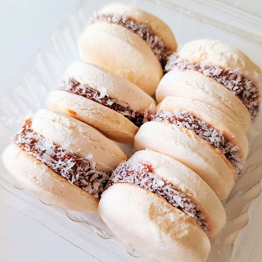 Alfajorcitos de leche condensada libre de gluten