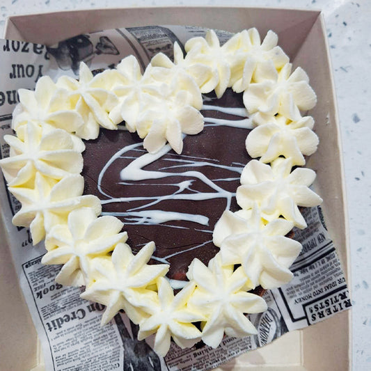 Torta individual hojarascas manjar