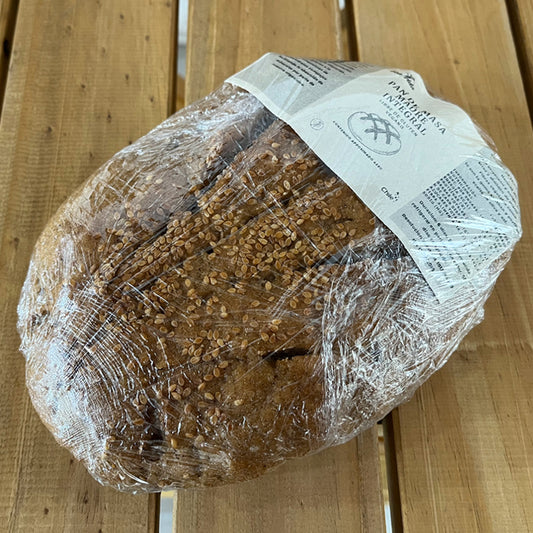 Pan de masa Integral Libre de Gluten y Vegano