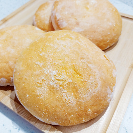 Pan de hamburguesa libre de gluten- sin lactosa (4 unidades)