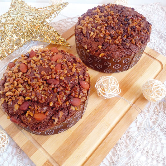 Pan de pascua libre frutas confitadas- nueces y almendras libre de gluten y lactosa