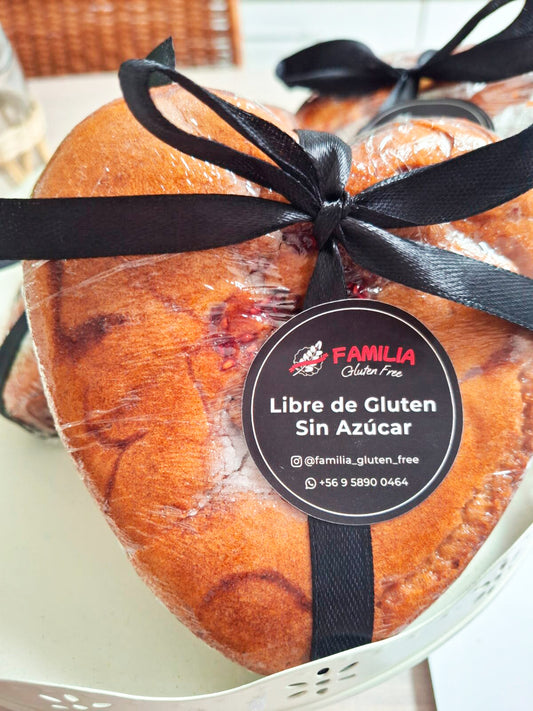 Queque frambuesas libre de gluten-sin lactosa-libre de azúcar
