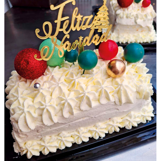 Torta motivos navideños 4 leches